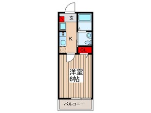 ウエストガーデン大和田の物件間取画像